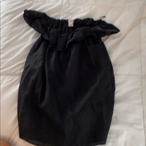 Black Off the shoulder Blouse